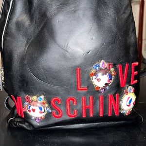 MOSCHINO FULL SIZE BOOKBAG